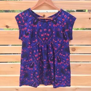 Motherhood Maternity Blue Blouse